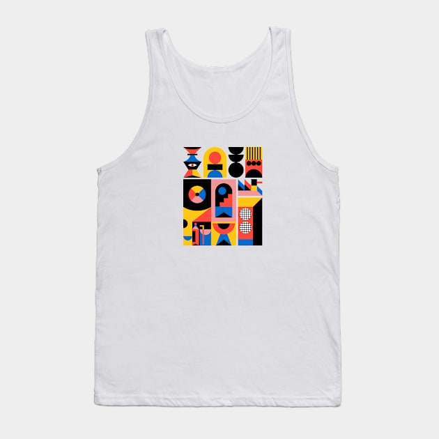 Indian Summer Tank Top by Running Dog